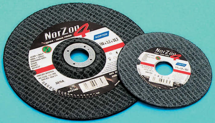 Norton Aluminium Oxide Grinding Disc, 100mm Diameter, 7mm Thick