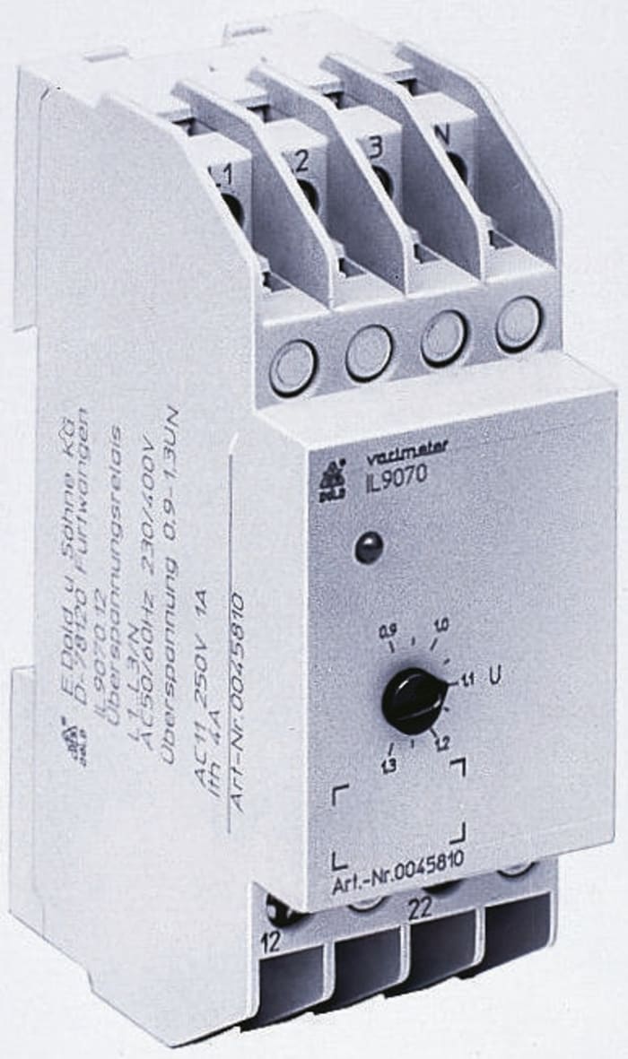 Dold Soft Starter, 1.5 kW, 230 V ac, 1 Phase, IP20, IP40