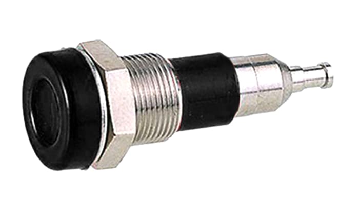 4MM PANEL SKT BLACK 25A