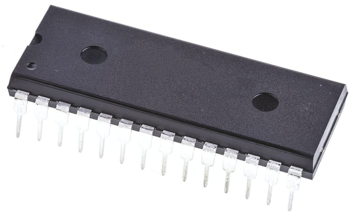 Microchip, 8 bit PIC, PIC16C5X Microcontroller, 40 MHz, 3kB EPROM, 28-Pin PDIP