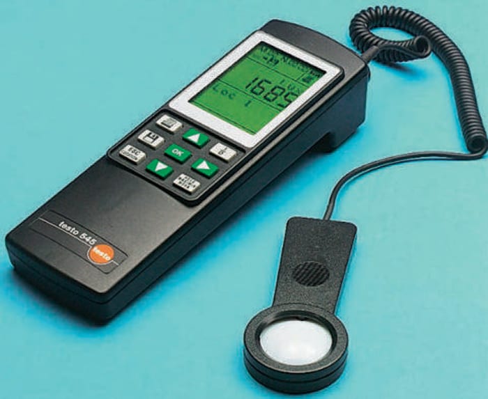 Testo Data Acquisition Software for Use with Light Meter