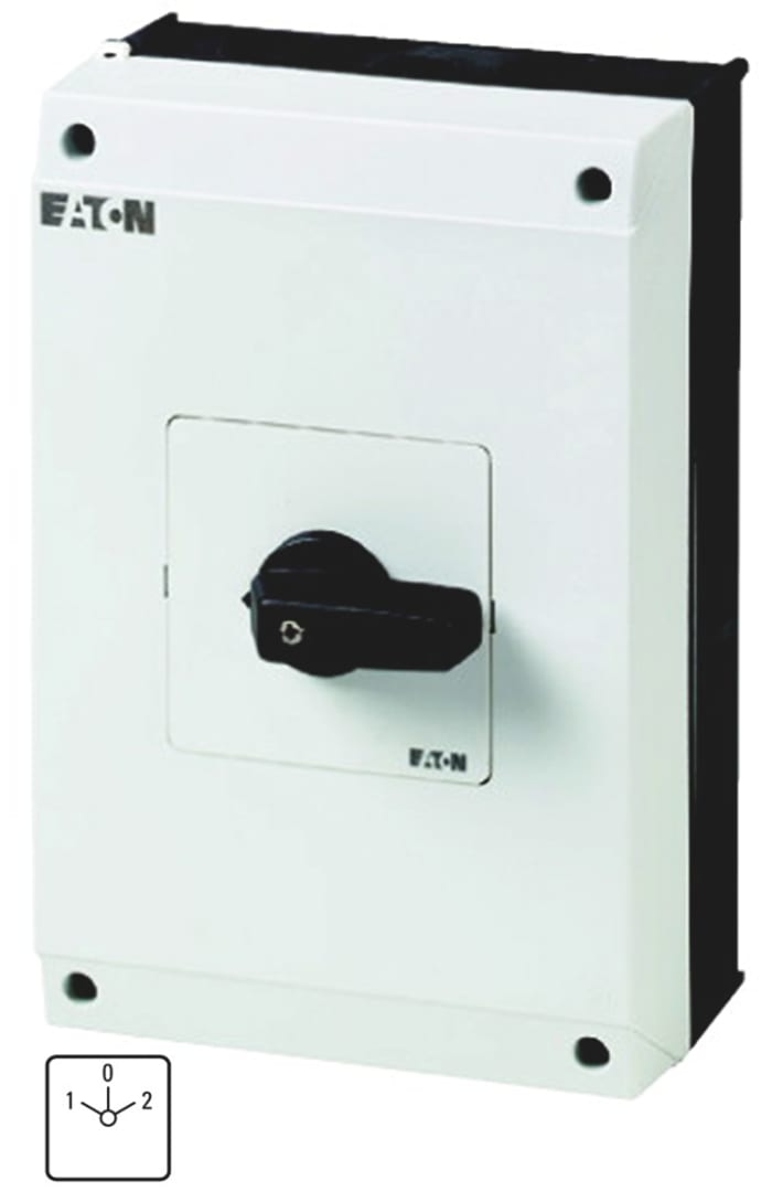 Eaton 3P Pole Isolator Switch - 63A Maximum Current, IP65