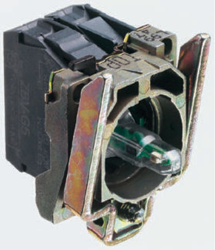 Schneider Electric Harmony XB4 Series Contact & Light Block, 24V ac/dc, SPST