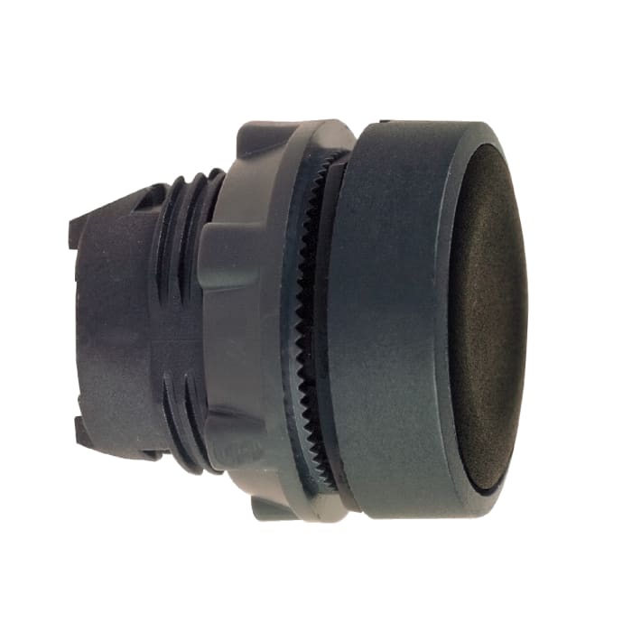 Schneider Electric Harmony XB5 Series Black Spring Return Push Button Head, 22mm Cutout, IP66, IP67, IP69K
