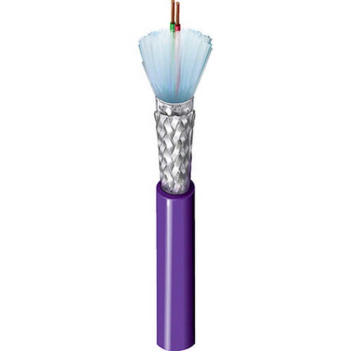 Belden 3079A Series Data Cable, 1 Pairs, 2 Cores, 0.33 mm², Screened, 22 AWG, 305m, Screened Shield, PROFIBUS Cable