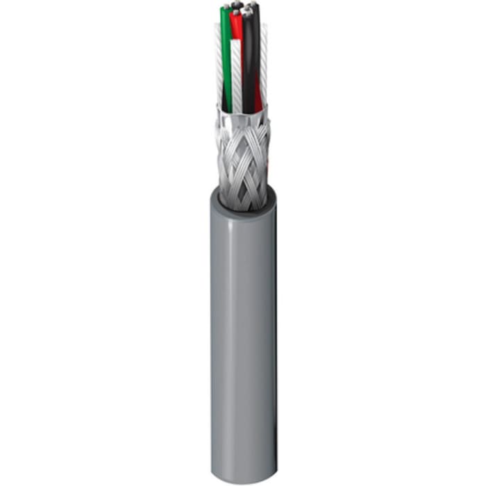 Belden 8133 Series Data Cable, 3 Pairs, 6 Cores, 0.07 mm², Screened, 28 AWG, 152m, Screened Shield, Multipaired Cable