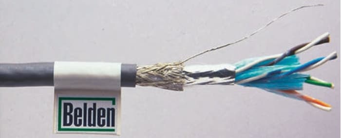 Belden Multipair Industrial Cable, 8 Pairs, 0.07 mm², 28 AWG, 152m, Chrome Sheath