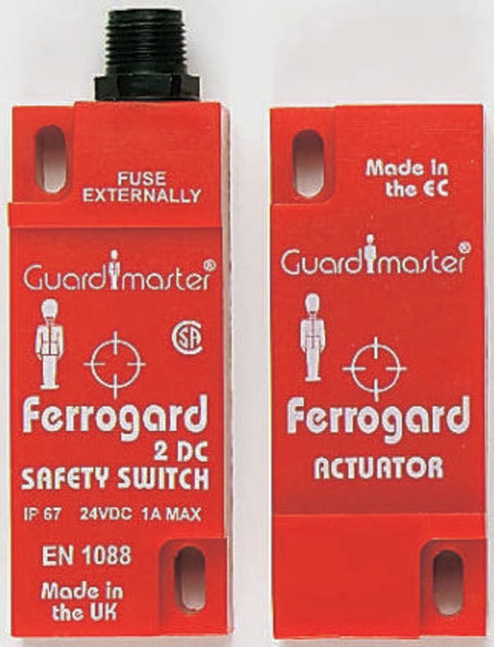 M12 connector for inter lock switch