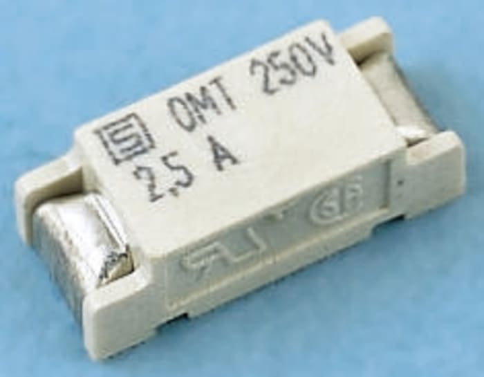 Schurter SMD Non Resettable Fuse 1A, 250V ac