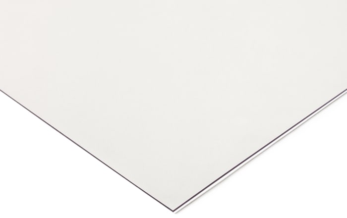 RS PRO Clear Plastic Sheet, 1200mm x 620mm x 6mm