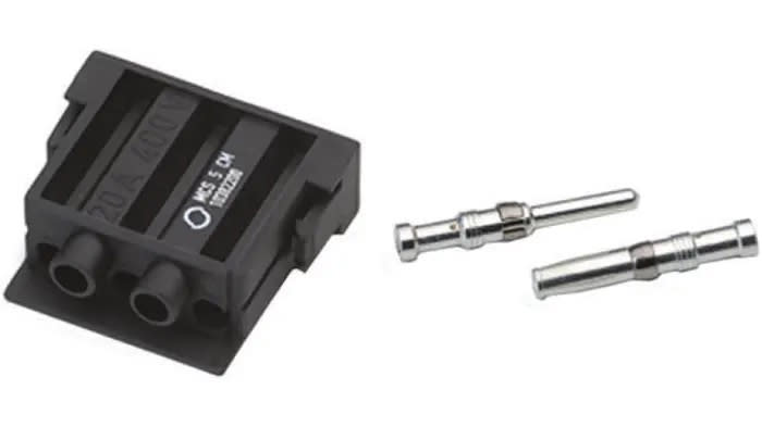 EPIC Heavy Duty Power Connector Module, 40.0A, Male, MC 3.6, MCS Series, 3 Contacts