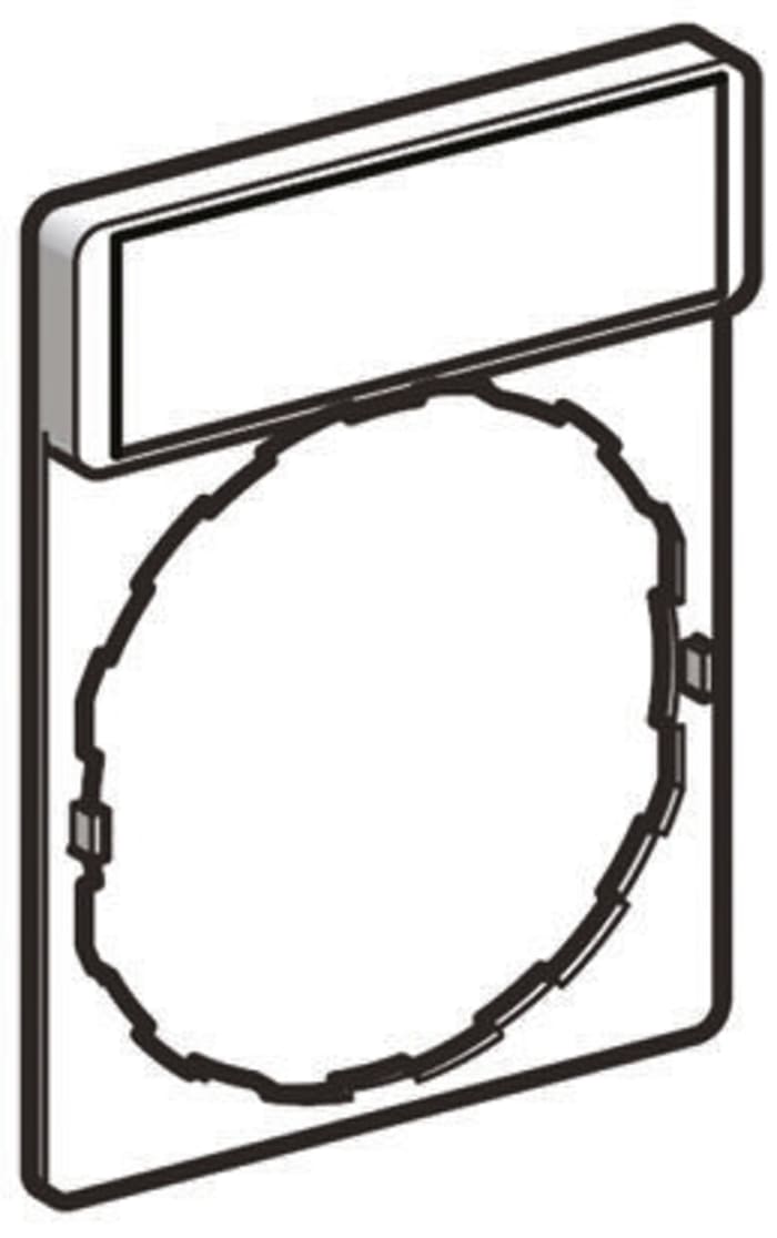 Schneider Electric Legend Holder for Use with XB4 Series, Marche