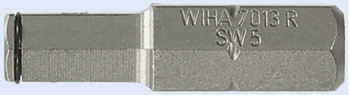 Wiha Hexagon Screwdriver Bit, 3 mm Tip
