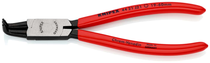 Knipex Circlip Pliers, 170 mm Overall, Angled Tip