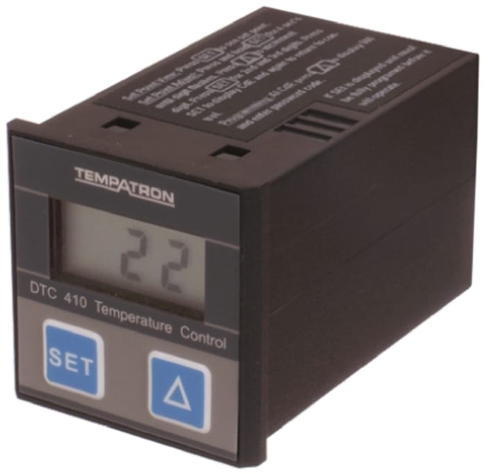 Tempatron On/Off Temperature Controller, 48 x 48mm, Thermocouple Input, 110 V ac Supply