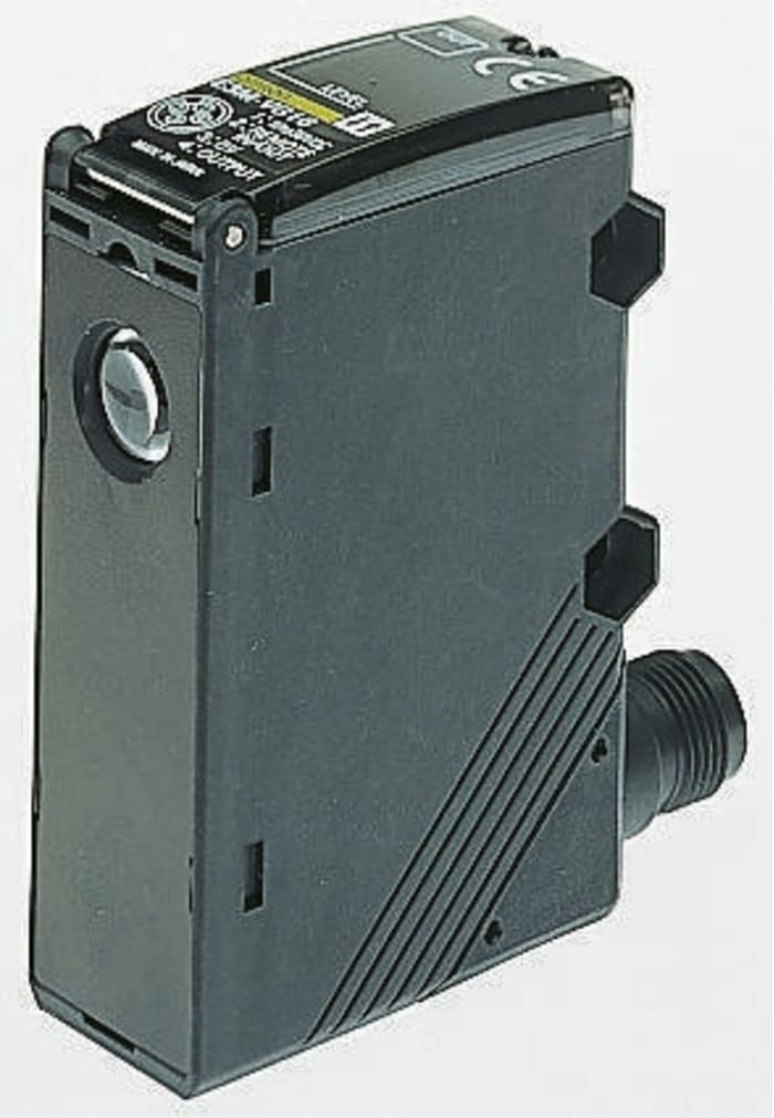 Omron Light Intensity Colour Contrast Sensor 10 mm, Green LED, PNP, 100 mA, 10 → 30 V dc, IP67