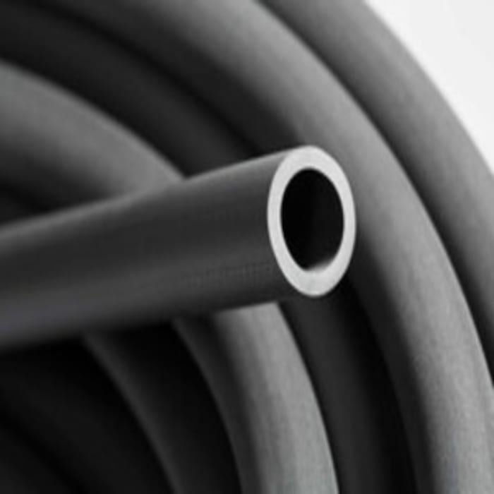  Saint Gobain Flexible Tubing, Nitrile Rubber, 6mm ID, 9mm OD, Black, 50m