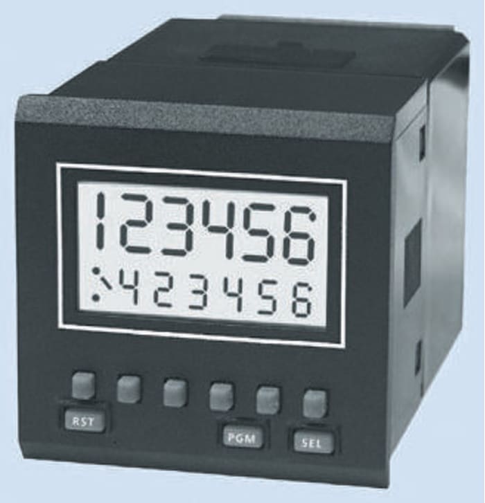 Trumeter Counter, 6 Digit, 10kHz, 10 → 26 V dc, 85 → 265 V ac
