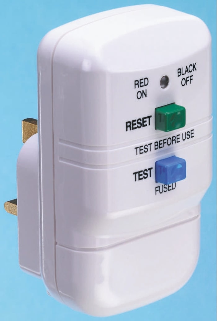 Jo Jo RCD Plug 2 Pole ,Rated At 13A,240 V ac