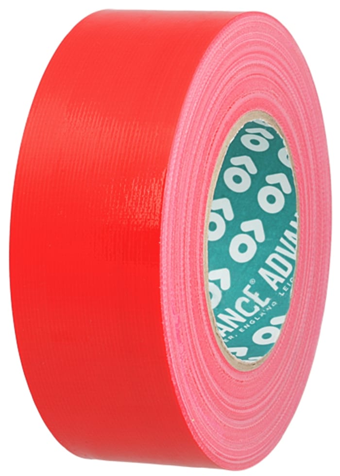 Ruban adhésif toilé Advance Tapes AT175, 50m x 50mm, Multicouche, 5,5 N/cm, Rouge