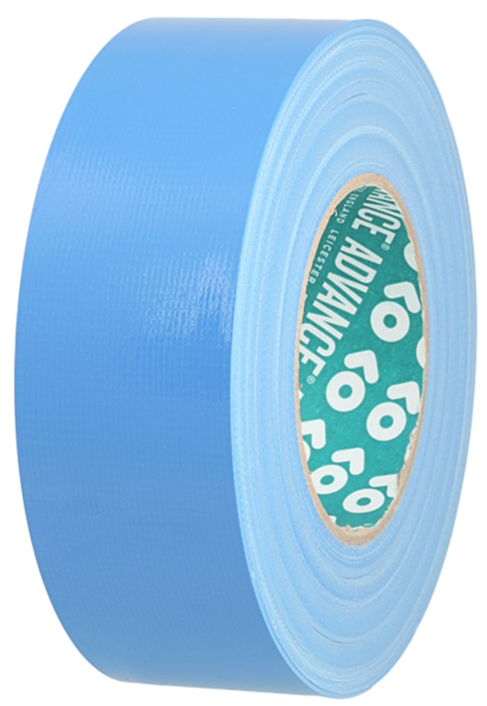 Ruban adhésif toilé Advance Tapes AT175, 50m x 50mm, Multicouche, 5,5 N/cm, Bleu