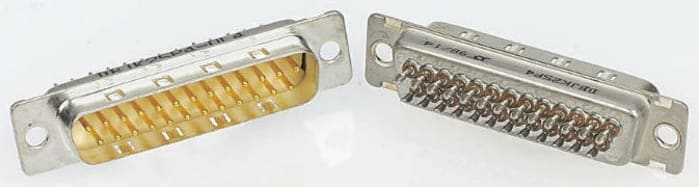 ITT Cannon D*JK/D*JT 9 Way Through Hole D-sub Connector Socket