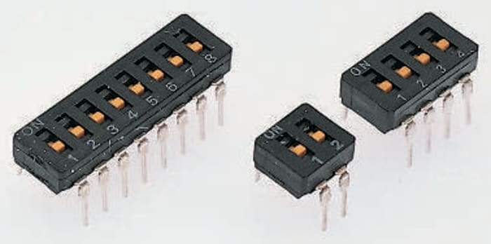 Omron 6 Way PCB DIP Switch 6P