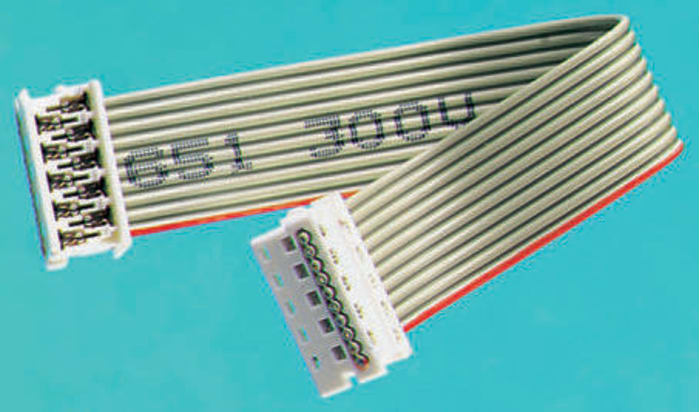 Molex Picoflex Series Flat Ribbon Cable, 14-Way, 1.27mm Pitch, 200mm Length, Picoflex IDC to Picoflex IDC