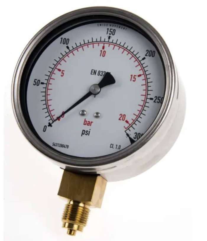 RS PRO Аналоговый измеритель положительного давления