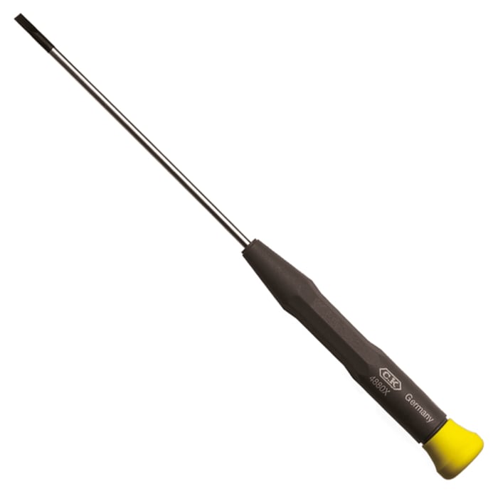 CK Flat Screwdriver, 4.5 mm Tip, 250 mm Blade, 347 mm Overall