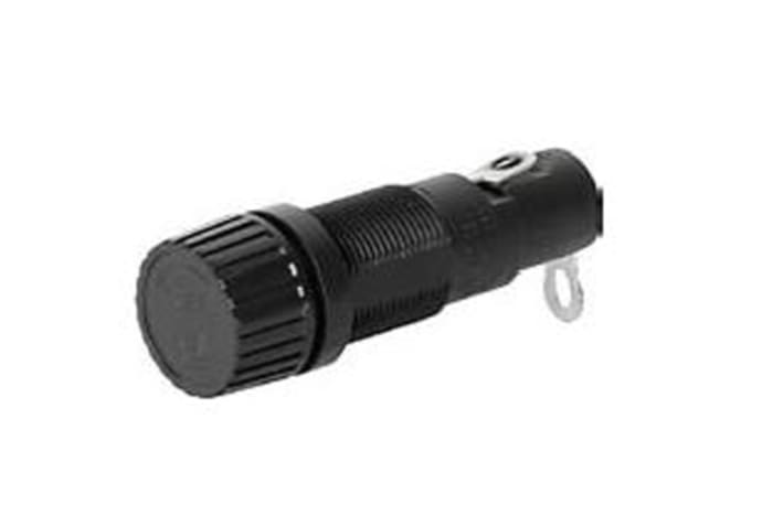 Schurter 20A Panel Mount Fuse Holder for 5 x 20mm Fuse, 250V ac