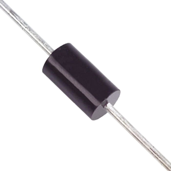 onsemi 600V 3A, Silicon Junction Diode, 2-Pin DO-201AD 1N5406