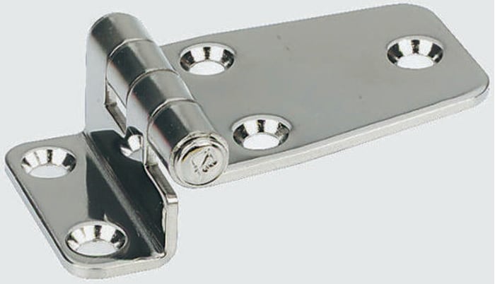 ROCA Stainless Steel Butt Hinge, Screw Fixing, 37mm x 67.5mm x 2mm