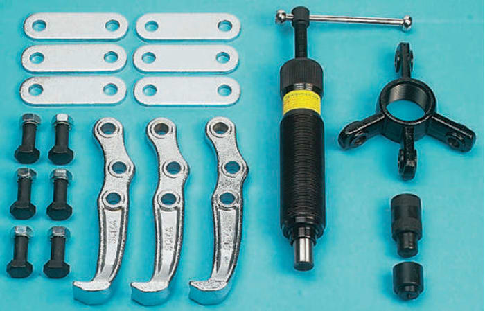 RS PRO Hydraulic Bearing Puller 50 250 mm Capacity 10.0t Force