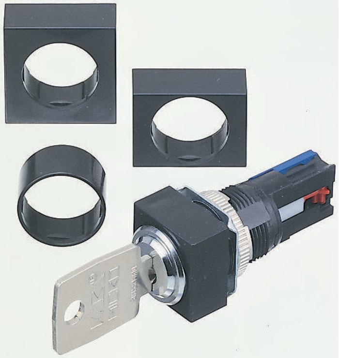 IP65 1position key removable lock switch