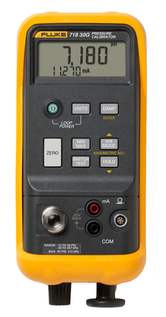 Fluke 718 -850mbar to 2bar Pressure Calibrator