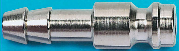 Brass Male Pneumatic Quick Connect Coupling, 9mm Hose Barb