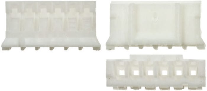 JST, PH Female PCB Housing, 2mm Pitch, 6 Way, 1 Row