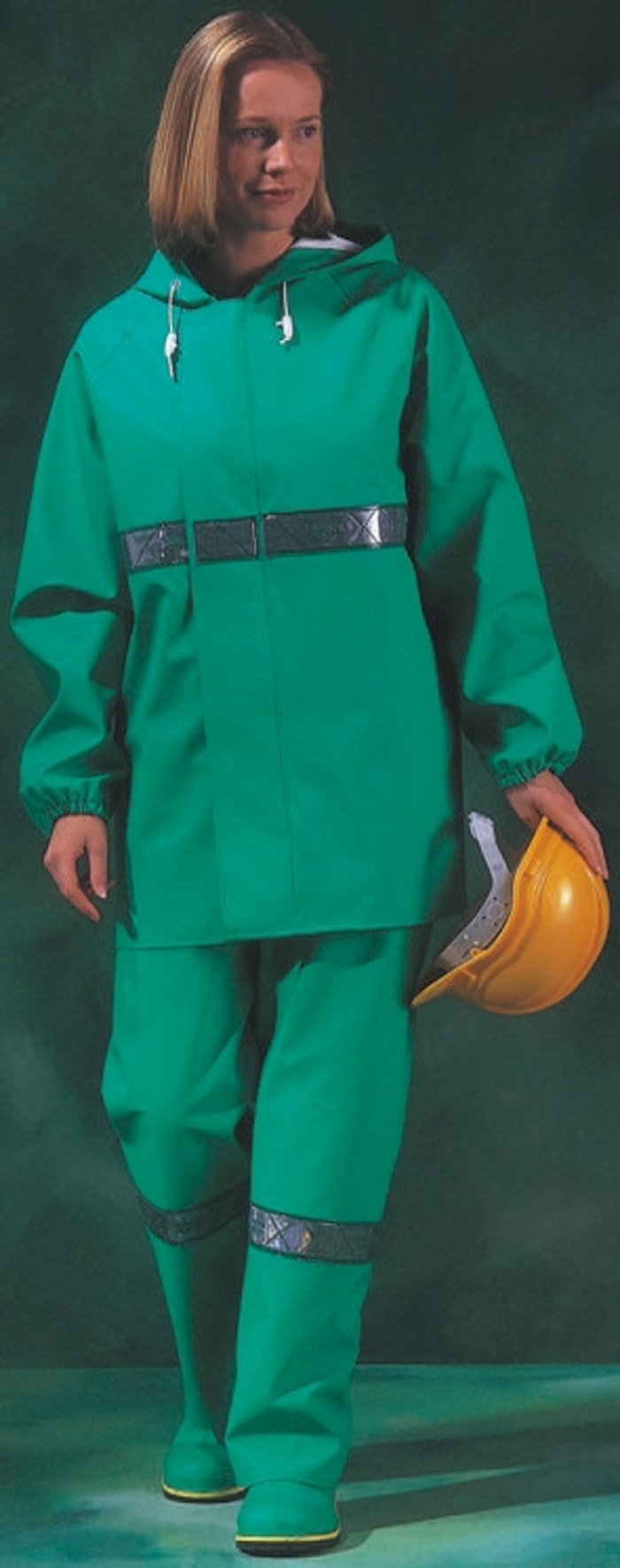 Pantalones de trabajo para Unisex, pierna 30.5plg, Verde, Protección contra las salpicaduras de productos químicos,