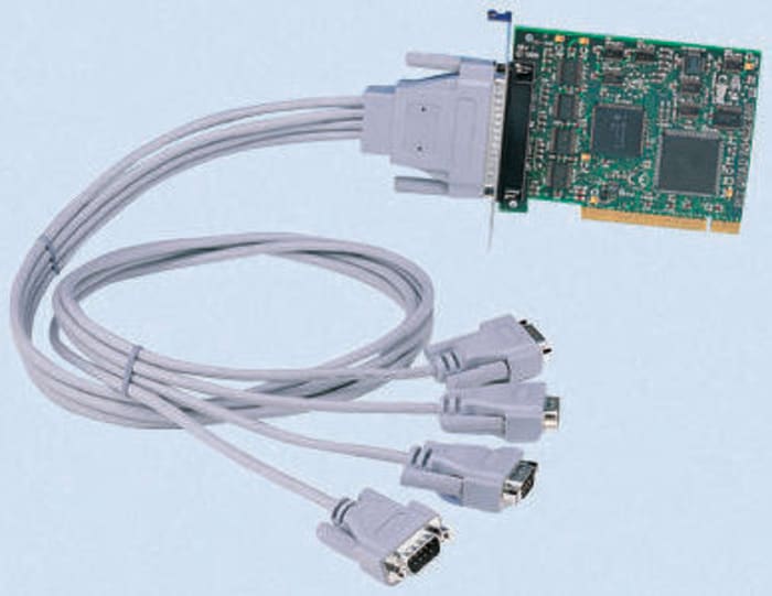 Serial Card, typ sběrnice: PCI Sériové 4portová, připojovací port RS422, RS485 921.6kbit/s Brainboxes