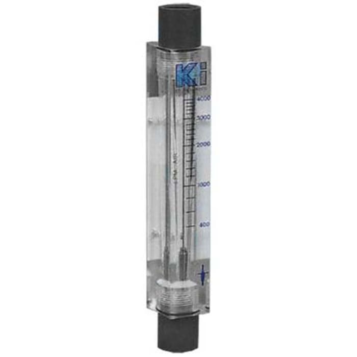 BROOKS FR5000 Series Variable Area Flow Meter for Gas, 400 L/min Min, 4000 L/min Max