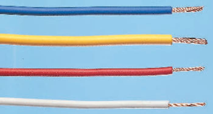 Alpha Wire Blue 0.23 mm² Harsh Environment Wire, 24, 11871, 30m, PVC Insulation