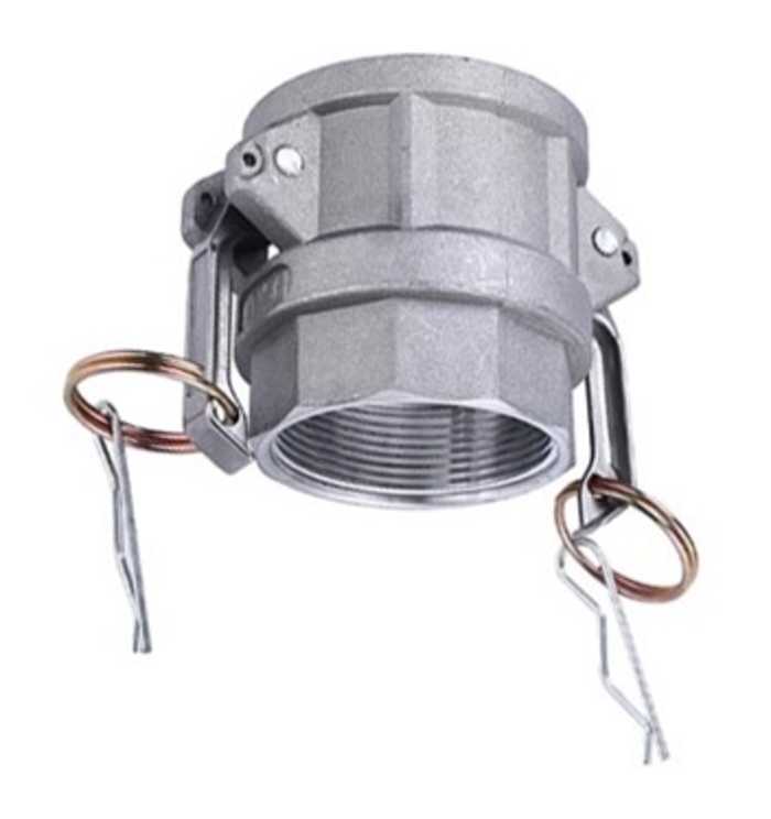 RS PRO Hose Connector, Straight Cam & Groove Coupling, BSPT 1-1/2in 1-1/2in ID, 17 bar