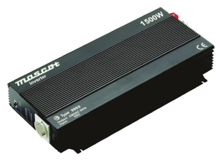 Mascot Quasi Sine Wave 1500W Power Inverter, 10 → 15V dc Input, 230V ac Output