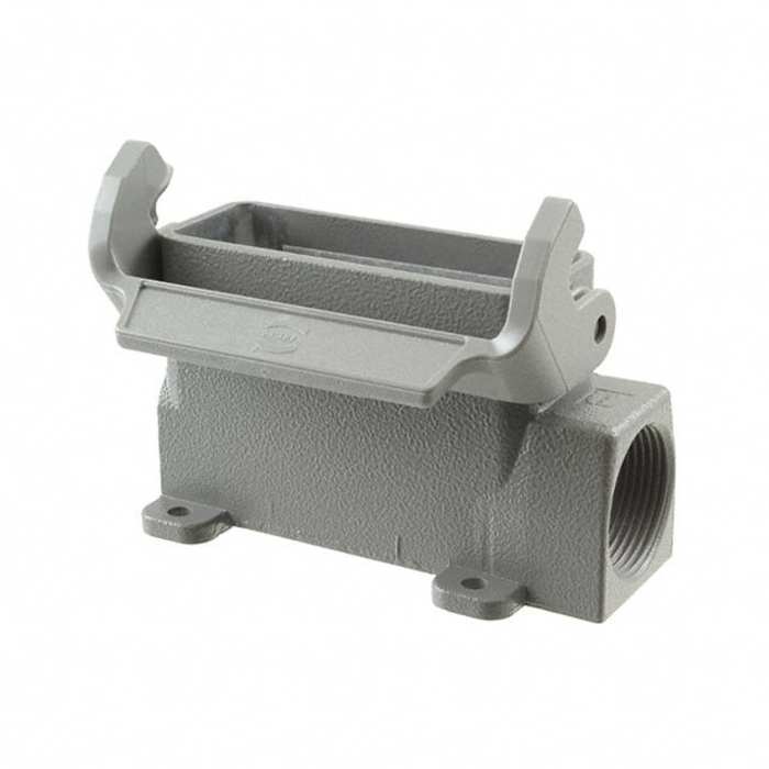 Base para conector industrial HARTING serie Han A tamaño 16A, 1 palanca