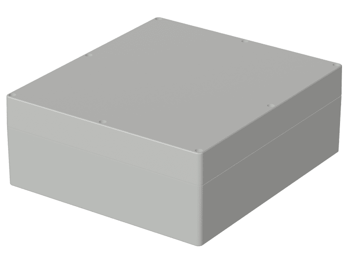 Boîtier Bopla Euromas en ABS, 400 x 360 x 150mm, Gris clair IP66