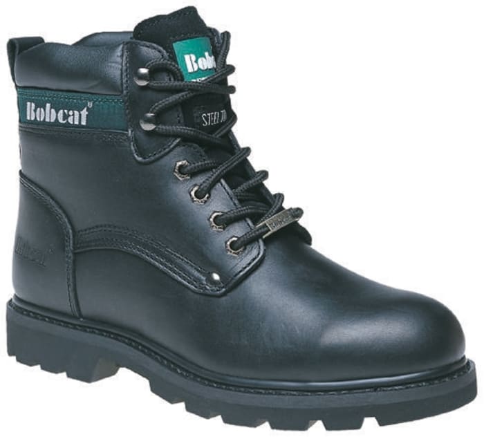 black construction shoes