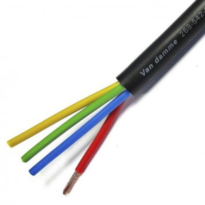 Van Damme 50m, 4'lü Hoparlör Kablosu, 2,5 mm² CSA, PVC Kılıflı, PVC Yalıtımlı, 300/500 V