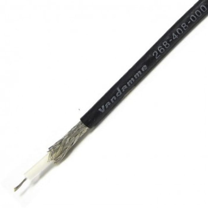 Van Damme Mini Standard 75 Series, 100m, RG179 Coaxial, Unterminated75 Ω