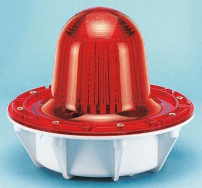 Heavyduty pulsed/static LED beacon,24Vdc